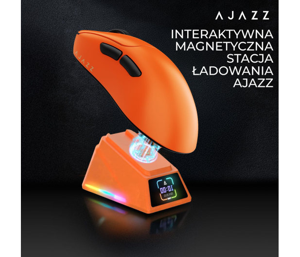 Ajazz AJ179APEX 3950-8K ze stacją dokującą pomarańczowa - 1536389 - zdjęcie 7